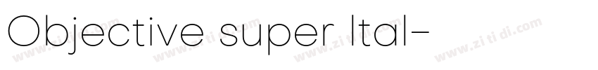 Objective super ltal字体转换